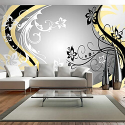 Paris Prix Papier Peint XXL Art Flowers Yellow 280x500cm 