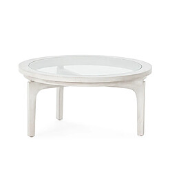 Table Basse Thai Natura Gris 80 x 40 x 80 cm