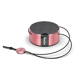 Yonis Mini Enceinte Bluetooth Sans Fil Avec Micro Autonomie 4h Portée 10M Mini Enceinte Bluetooth Sans Fil Avec Lanière Autonomie 4h Micro Intégré Rose YONIS