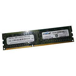 8Go RAM Crucial CT102464BA1339.C16FED DIMM DDR3 PC3-10600U 1333Mhz 1.5v CL9 - Occasion