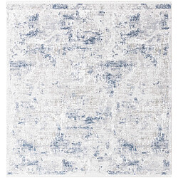 Hadorn Tapis 160x160 Bleu Davos Excellence