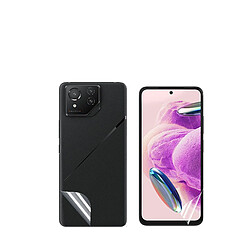 Hydrogel Plein couverture Film avant et Verset Phonecare pour Asus ROG Phone 8 Pro - Transparent 