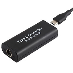 Wewoo Chargeur Adaptateur de prise d'alimentation DC 7,9 x 5,5 mm femelle vers USB-C / type C avec câble USB-C / C de 15 cm