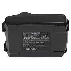 vhbw Batterie compatible avec Metabo SB 18 LTX BL I 602352500, SB 18 LTX BL I 602352650 outil électrique (2000 mAh, Li-ion, 18 V) 