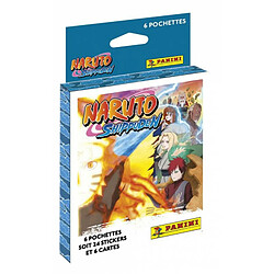 Jeu de cartes Panini Naruto Shippuden Blister 6 pochettes