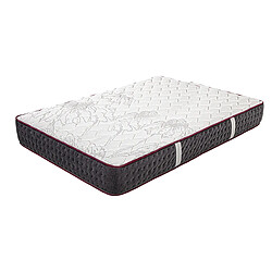 Visiodirect Matelas réversible KIERA , 140x200 cm, en mousse mémoire de forme haute adaptabilité et ergonomique 