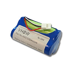 Vhbw Batterie NI-MH 2000mAh 3.6V pour LOGITECH Z515 remplace 180AAHC3TMX 