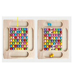 Universal Puzzle en bois pour enfants Puzzle, perles, élimination, jouets 2 en 1, formation et éducation centralisées