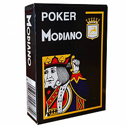 Modiano ""CRISTALLO"" - Jeu de 55 cartes 100% plastique - format poker - 4 index jumbo