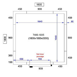 Avis Chambre Froide Positive Pro Line - Hauteur 2200 mm - Combisteel