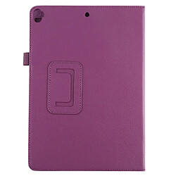 Avis Wewoo Housse Étui Coque Etui à rabat horizontal pour iPad 10.2 / 10.5 texture Litchi avec support Violet