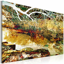 Paris Prix Tableau Imprimé Parc : Abstraction 80 x 120 cm 