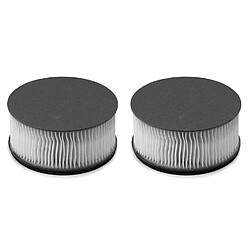 Iris Ohyama, Lot de 2 filtres Iris Ohyama, Lot de 2 filtres d'évacuation pour aspirateur acariens / allergènes, HEPA, Pour Power Quilt Cleaner IC-FAC4 - Quilt Cleaner Exhaust Filter CF-FH3 - Noir