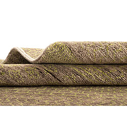 Vidal Tapis de laine 151x94 vert Juma pas cher