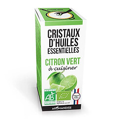 Aromandise Cristaux d'huiles essentielles - Citron vert 10 g 