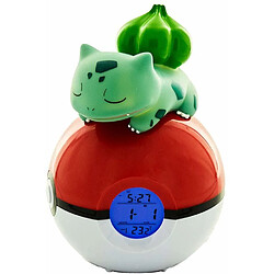 TEKNOFUN Pokémon-Radio réveil Bulbizarre, 811367, Vert