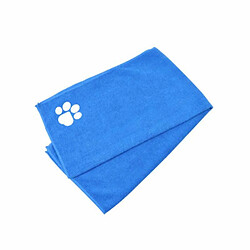 Paris Prix Serviette de Bain pour Chien Doggy 90cm Bleu