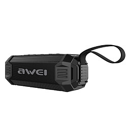 Avis Wewoo Enceinte Bluetooth noir IPX4 haut-parleur banque de puissance avec des basses améliorées, micro intégré, soutien FM / USB / carte TF / AUX