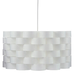 Atmosphera, Createur D'Interieur Suspension scandinave Moki - Diam. 42 cm - Blanc