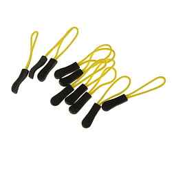 Avis 30x Zip Puller Zipper Pull Cordon de Fixation Curseur pour Veste Sac À Dos 3 Couleurs