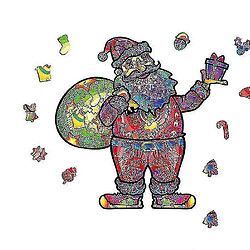 Universal Santa Claus Puzzle d'animal 3D irrégulier 100 pièces (petite) 