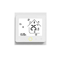 Avis Ledkia Thermostat WiFi Programmable Blanc pour Chauffage Blanc