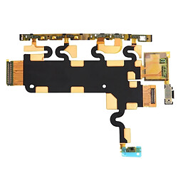 Wewoo Pour Sony Xperia Z1 / L39h / C6903 pièce détachée Carte mère Power & Volume & Mic Câble flexible Flex Cable 