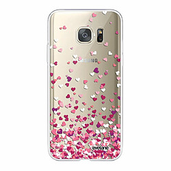 Evetane Coque Samsung Galaxy S7 360 intégrale avant arrière transparente