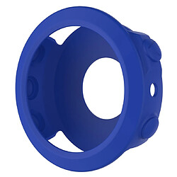 Wewoo Boîtier de montre Étui de protection en silicone Smart Watchhôte non inclus pour Garmin Fenix 5 bleu foncé