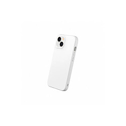 RhinoShield Coque Compatible avec [iPhone 15 Pro Max] SolidSuit - Coque Fine avec Technologie d'absorption des Chocs et Finition Premium Mate - Blanc 