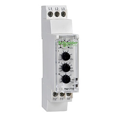 relais sur ou sous-tension - zelio control - 24 à 80v ac/dc - schneider electric rm17uas16