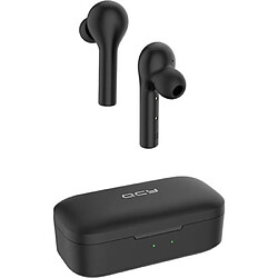 Qcy T5 Écouteurs Sans Fil Bluetooth Intra-Auriculaire Microphone Noir 