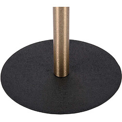 Avis LEITMOTIV Table d'appoint en métal Dex 40 cm noir.