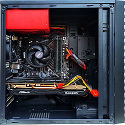 Provonto High-End PC Gamer [AMD Ryzen 5 5600G, AMD Radeon RX 6600 XT, 16 Go de RAM, 480 Go SSD]