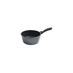 Venteo - KitchenPro - Casserole façon pierre 16cm - Revêtement antiadhésif, s'utilise sur tous les types de feux 