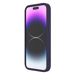 Avis QDOS Coque pour iPhone 14 Pro Hybrid Soft avec Snap Compatible MagSafe Violet