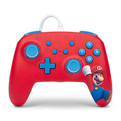 Power A Pack Manette SWITCH Filaire Nintendo MARIO WOO HOO Officielle + Casque Gamer PRO H3 ROUGE SPIRIT OF GAMER SWITCH