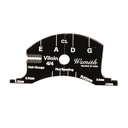 Outil De Réparation Multifonctionnel De Modèle De Moule De Pont De Violon 3-4 Violon Accessoires pour violon violoncelle contrebasse