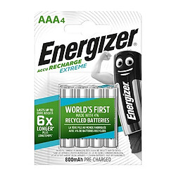 Accu rechargeable Energizer Extreme HR3 - lot de 4 