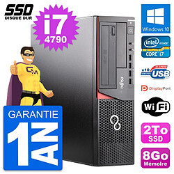 PC Fujitsu Esprimo E920 DT Intel Core i7-4790 RAM 8Go SSD 2To Windows 10 Wifi · Occasion 