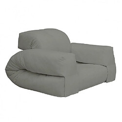 Inside 75 Fauteuil futon standard convertible HIPPO CHAIR couleur gris 