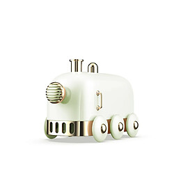 Universal Humidificateur à ultrasons 300ml Vintage Mini Train USB Diffuseur d'air aromatique Huile essentielle Brouilleur Fabricant Atomisateur Lumière LED de couleur | Humidificateur (vert) 