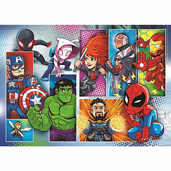 Ludendo Clementoni - Puzzle SuperColor 2x20 pièces - Marvel Superhero