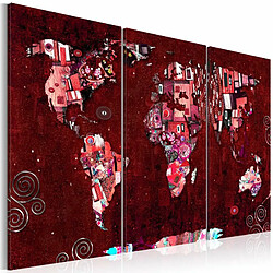 Paris Prix Tableau Imprimé Ruby World 60 x 90 cm 