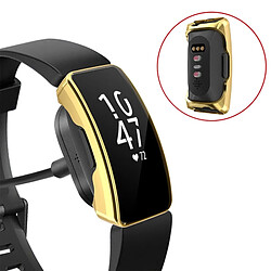 Avis Wewoo Boîtier de montre Pour le de en TPU Fitbit Inspire / HR à couverture totale Or