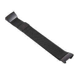 Avis Wewoo Bracelet pour montre connectée en métal Fitbit Charge 3 noir