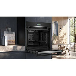 Four intégrable multifonction 71l 60cm pyrolyse noir - HB772G1B1 - SIEMENS pas cher