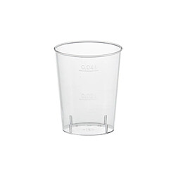 STARPAK Verre à liqueur en plastique, 4 cl, transparent ()