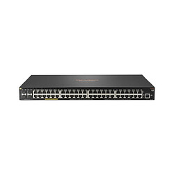 HP Aruba, a Hewlett Packard Enterprise company 2930F Géré Gigabit Ethernet (10/100/1000) Noir 1U Connexion Ethernet, supportant l'alimentation via ce port (PoE)