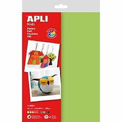 APLI Bolsa 10 hojas A4 de fieltro colores surtidos 13581